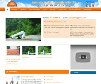 Yoga.com.vn(Trung tâm UNESCO phát triển nhân văn) Screenshot