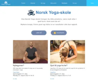 Yoga.no(Norsk Yoga) Screenshot
