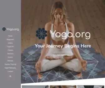 Yoga.org(Byte-size yoga on the go) Screenshot