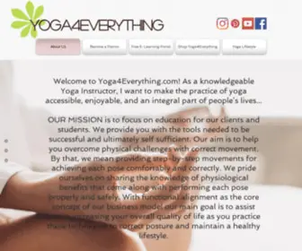 Yoga4Everything.com(Yogaforeverything) Screenshot