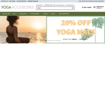 Yogaaccessories.com(Yoga Accessories) Screenshot