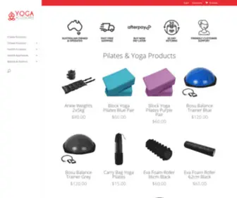 Yogaaccessoriesaustralia.com.au(Yoga Accessories Australia) Screenshot