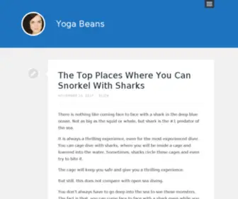 Yogabeans.com(yogabeans) Screenshot