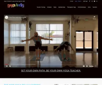 Yogabellystudio.com(Yoga Belly) Screenshot