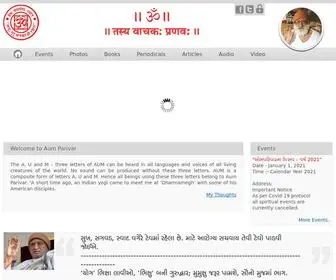 Yogabhikshu.org(Tasya Vachakah Pranavah) Screenshot