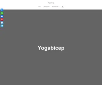 Yogabicep.com(In this yogabicep blog) Screenshot