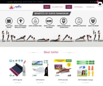 Yogabliss.in(Yoga Products Online) Screenshot