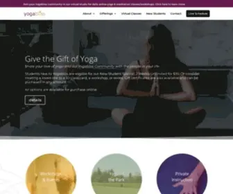 Yogabliss.org(Home) Screenshot