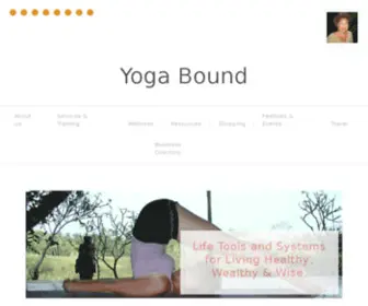 Yogabound.com(Yogabound) Screenshot