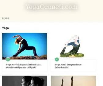 Yogacenneti.com(Yoga Cenneti) Screenshot