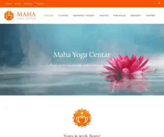 Yogacentar.hr(Maha Yoga Centar) Screenshot