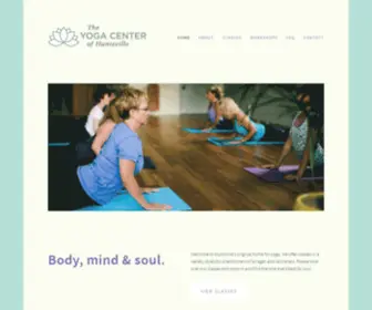 Yogacenterofhuntsville.com(Yogacenterofhuntsville) Screenshot