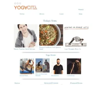Yogacitynyc.com(YogaCity NYC) Screenshot