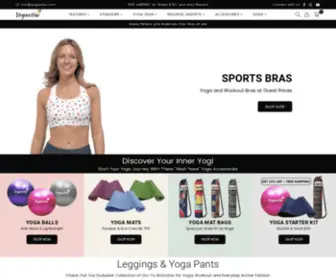 Yogactiw.com(Women's Activewear) Screenshot