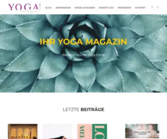 Yogadasmagazin.ch(Das Magazin) Screenshot