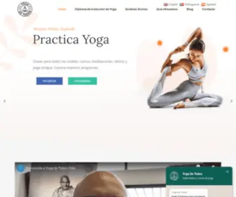 Yogadetodos.cl(Yoga de Todos) Screenshot