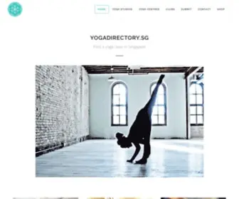 Yogadirectory.sg(Find a yoga class in Singapore) Screenshot