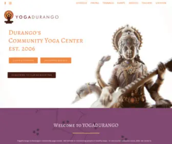 Yogadurango.com(Home) Screenshot