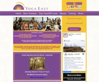 Yogaeast.org(Yoga East) Screenshot