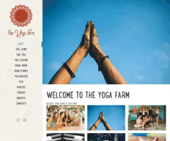 Yogafarmcostarica.org(Yoga Farm Costa Rica) Screenshot