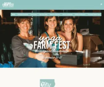 Yogafarmfest.com(Yoga Farm Fest) Screenshot