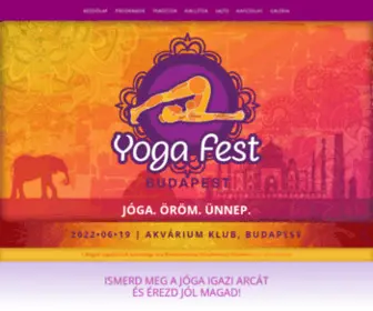 Yogafest.hu(Tradicionális Jógaiskolák Fesztiválja) Screenshot