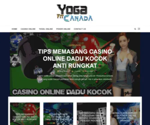 Yogafitcanada.com Screenshot