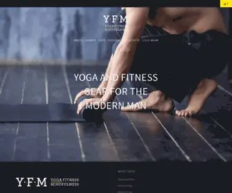 Yogaformen.com(Yoga for Men (YfM)) Screenshot