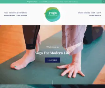 Yogaformodernlife.com(Yoga For Modern Life) Screenshot