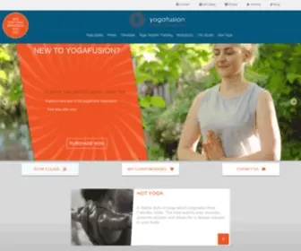 Yogafusion.com.au(Yoga) Screenshot