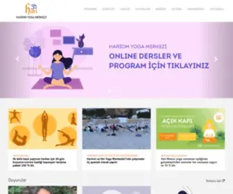 Yogahariom.com(HARIOM) Screenshot