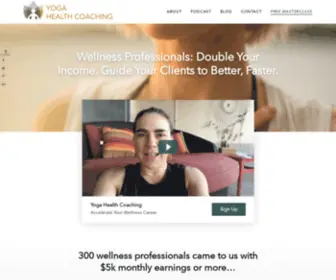 Yogahealthcoaching.com(Yoga Health Coaching) Screenshot