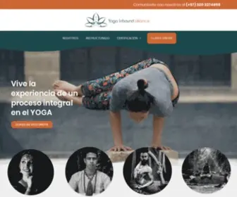 Yogainboundalliance.com(Yoga Inbound Alliance) Screenshot