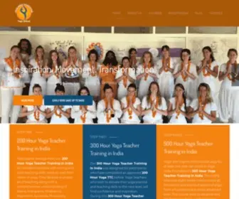 Yogaindiafoundation.com(Yoga Teacher Training in India) Screenshot