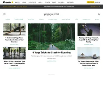 Yogajournal.com(Yoga Poses) Screenshot