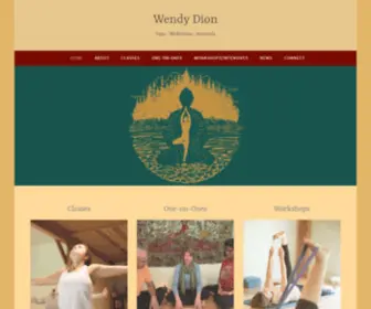 Yogalodge.com(The Yoga Lodge on Whidbey Island) Screenshot