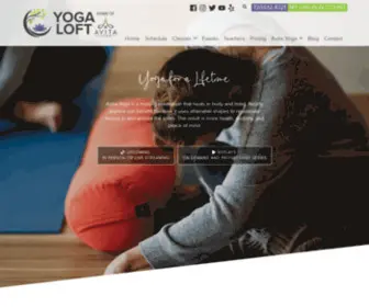 Yogaloftboulder.com(Yoga Loft Boulder) Screenshot