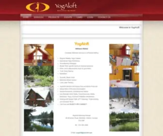 Yogaloftwellness.com(Complete Wellness Services in a Retreat Setting) Screenshot