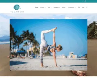 Yogamartstore.com(Yoga Mart) Screenshot