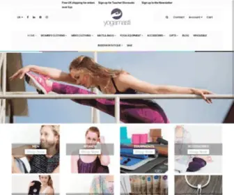 Yogamasti.com(Yoga clothes & Yoga Clothing) Screenshot