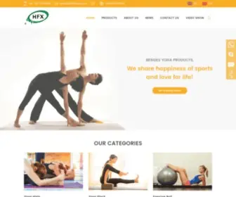 Yogamatsfactory.com(Haifuxing) Screenshot