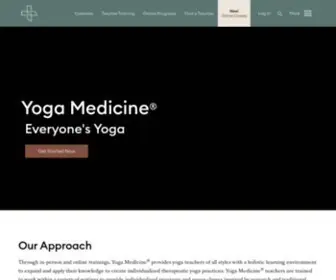Yogamedicine.com(Yoga Medicine) Screenshot