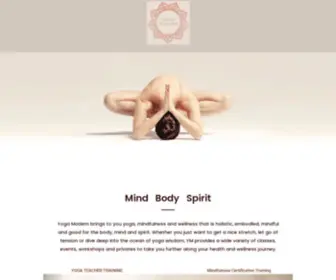 Yogamodern.com(Yoga modern) Screenshot