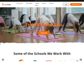 Yogamoo.com(Yoga Reigate and Online Yoga Shop) Screenshot