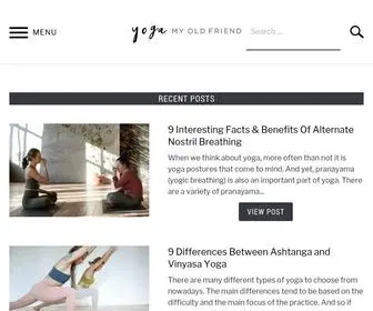 Yogamyoldfriend.com(Yoga My Old Friend) Screenshot