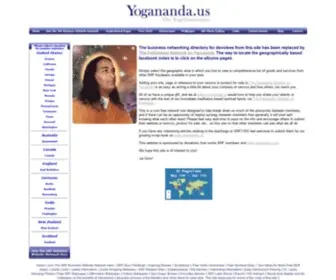 Yogananda.us(The Yogi Connection) Screenshot