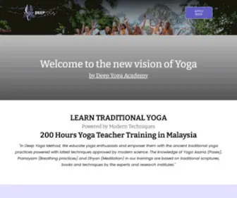 YoganewVision.com(Most Authetic Yoga Teacher Training in Bali) Screenshot