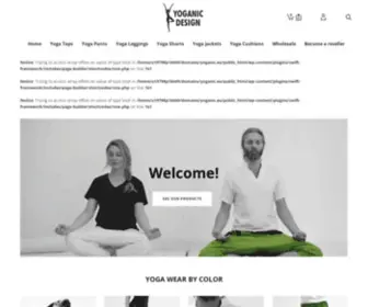 Yoganic.eu(Home) Screenshot