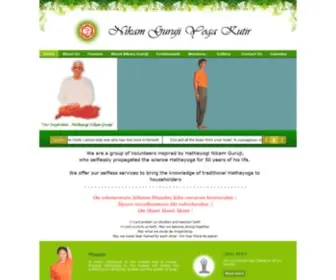 Yoganikam.org(Welcome:: YogaNikam) Screenshot