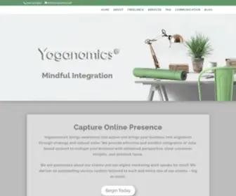 Yoganomics.net(Yoganomics®) Screenshot